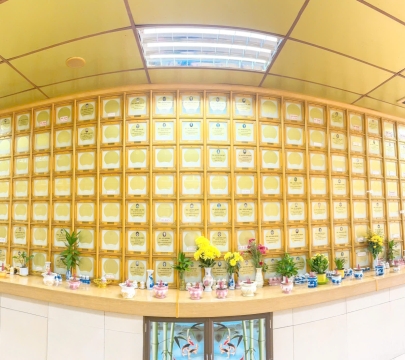 KHÔNG GIAN NHÀ LƯU TRỮ TRO CỐT